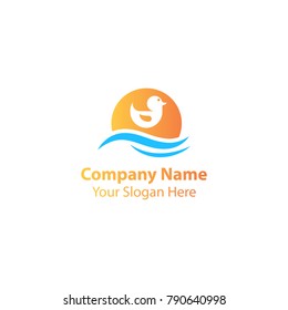 duck logo design