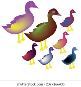 Entenlogo-Design des Unternehmens.duck Logo Vektorgrafik grafik.abstrakte Ente Vorlage Grafik.Ente Symbol Design.Modernes Logo Design