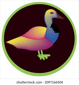 Entenlogo-Design des Unternehmens.duck Logo Vektorgrafik grafik.abstrakte Ente Vorlage Grafik.Ente Symbol Design.Modernes Logo Design