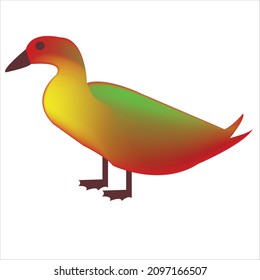 Entenlogo-Design des Unternehmens.duck Logo Vektorgrafik grafik.abstrakte Ente Vorlage Grafik.Ente Symbol Design.Modernes Logo Design