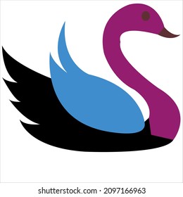 Entenlogo-Design des Unternehmens.duck Logo Vektorgrafik grafik.abstrakte Ente Vorlage Grafik.Ente Symbol Design.Modernes Logo Design