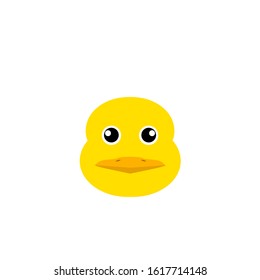 Duck logo design with a simple concept.