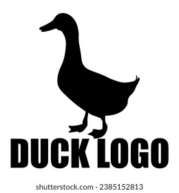 Duck logo, design a logo template about ducks and birds. ,vector illustration.