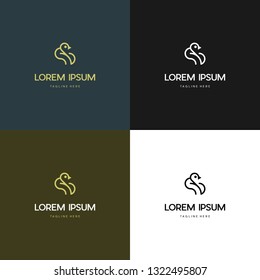 Duck Logo Design Vector Template Style.
