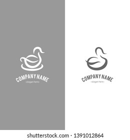 duck logo idea for your cafe identity