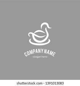 duck logo idea for your cafe identity