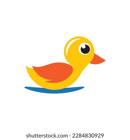 Duck logo images illustration design