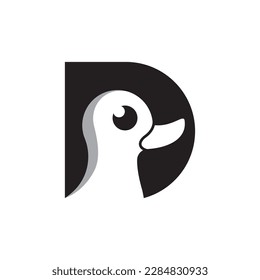 Duck logo images illustration design