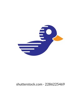 Duck logo images illustration design