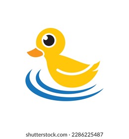 Duck logo images illustration design