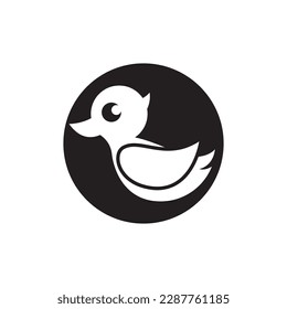 Duck logo images illustration design
