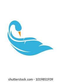 Duck Logo template