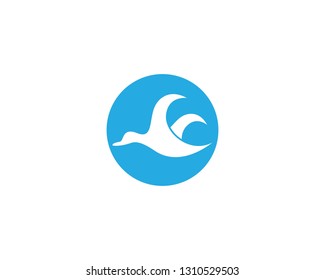 Duck logo template