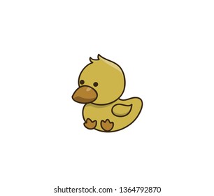 Duck logo template