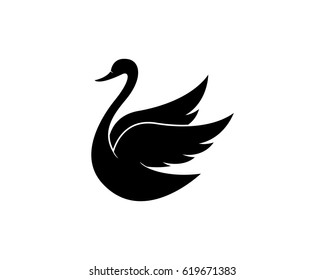 
Duck logo template