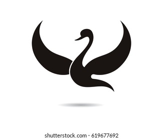 Duck logo template