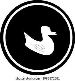 duck logo vector design stock photo