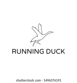 Duck Logo vector graphic Images