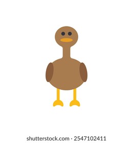 Duck Logo Vector Icon Template Illustration