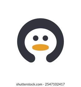 Duck Logo Vector Icon Template Illustration