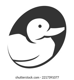 Duck logo vector illustration design template Icon Brand Identity