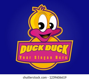 Duck Mascot Logo