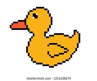 Duck Pixel Art