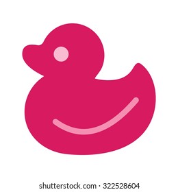 Duck, rubber, toy icon vector image.Can also be used for toy and games. Suitable for mobile apps, web apps and print media.