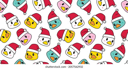 duck seamless pattern rubber duck heart valentine shower bathroom toy chicken bird head vector pet scarf gift wrapping paper cartoon animal doodle tile wallpaper repeat background illustration design
