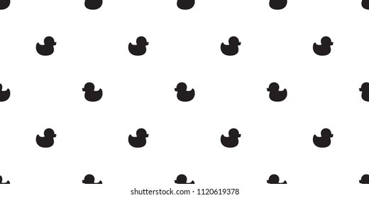 duck seamless pattern vector rubber duck background scarf isolated repeat wallpaper illustration cartoon character