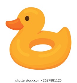 Duck Shaped Inflatable Swim Ring