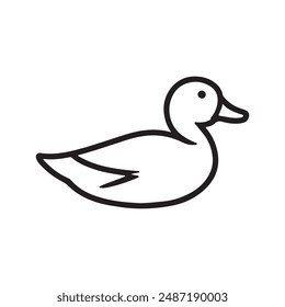 duck silhouettes, Lake Ducks Vector Silhouette, Duck silhouettes, duck vector collection, various poses, black isolated figures
