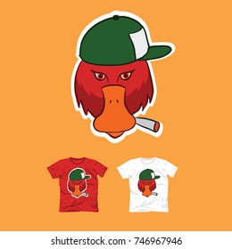 duck smoker tshirt
