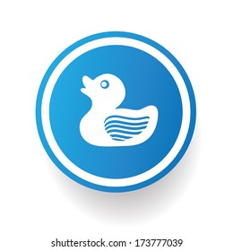 Duck symbol,vector