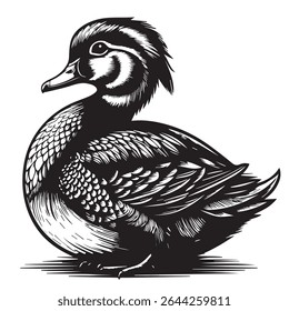 duck template Isolated. Brand Identity. Icon Abstract Vector graphic