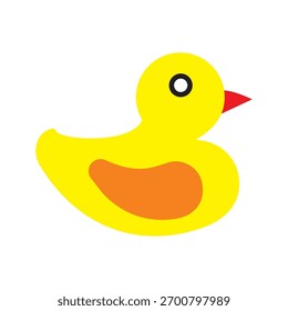 ilustração de vetor de ícone de brinquedo de pato