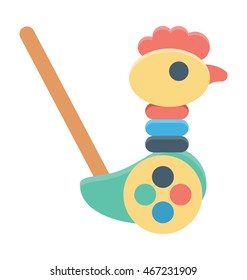 
Duck Toy Vector Icon
