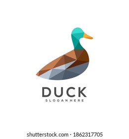 duck, Triangle, Triangle Logo Icon. white background