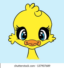 duck / T-shirt graphics / cute cartoon characters / cute graphics for kids / Book illustrations / textile graphic