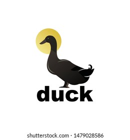 duck and ugly duck logoitype