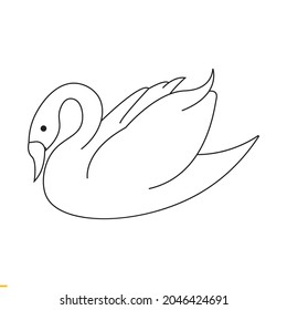 Duck Vector Art Graphics Template For Business And Company
