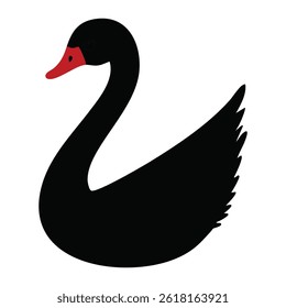 a duck vector art illustration