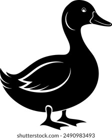 Duck Vektorgrafik Illustrationsdesign