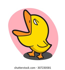 DUCK VECTOR CARTOON Set 74