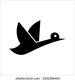 Duck vector icon. Rubber duck icon. ducky bath toy vector icon for apps and websites on white background