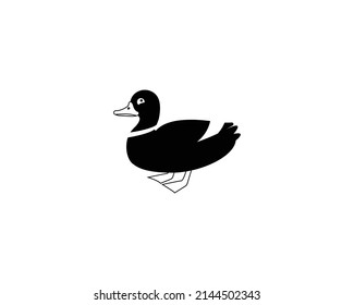 Duck Vector Isolated Illustration. Duck Icon