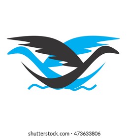duck vector logo