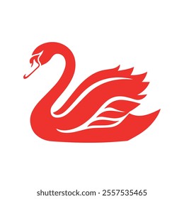 A Duck vector logo design