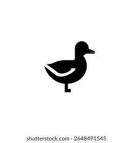 Duck. vector - Simple vector.icon