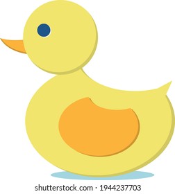 Duckvektorvektor, geeignet für Symbole, Kinderbücher und andere
